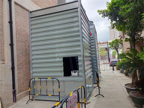 淺析玻璃鋼冷卻塔的冷卻的原理(逆流式玻璃鋼冷卻塔方案)