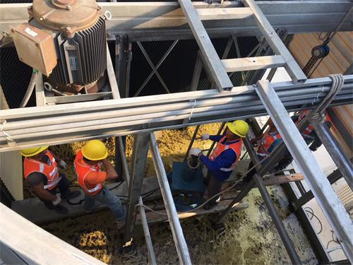 玻璃鋼冷卻塔風吹損失裝置，降低空氣帶走的水量,圓形玻璃鋼冷卻塔填料